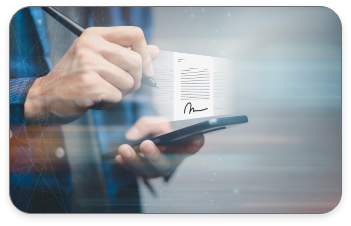 E signature integration image